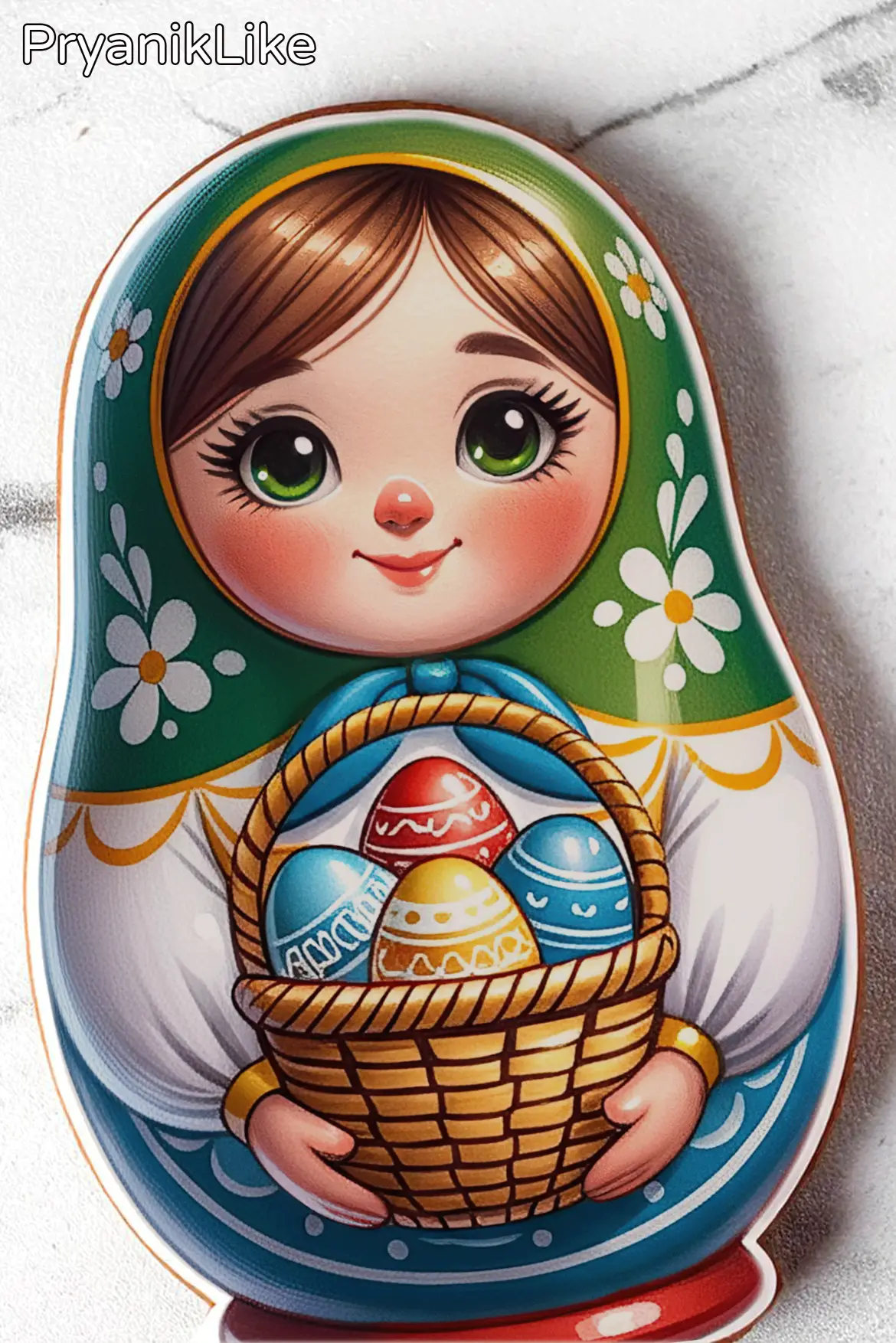 Пряник матрешка (ооооочень много)